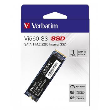 Interný disk SSD Verbatim M.2 SATA III, 1000GB, GB, 1TB, Vi560, 49364, 560 MB/s-R, 520 MB/s-W