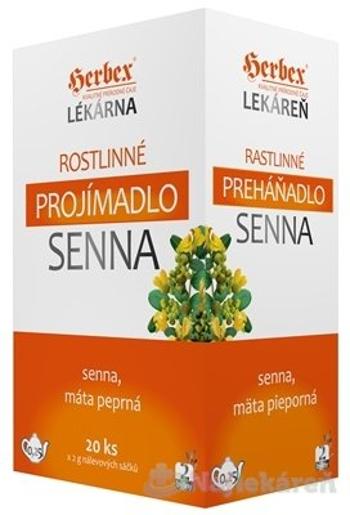 HERBEX Lekáreň Rastlinné PREHÁŇADLO SENNA čaj, 20x2g