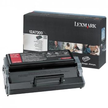 Lexmark 12A7300, black, 3000 str., originálny toner