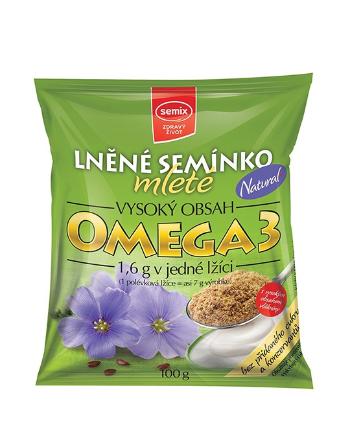 Ľanové semienko mleté SEMIX 100 g