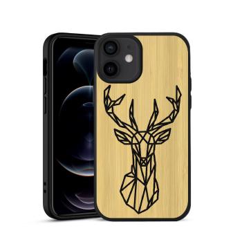 BAMBOO Drevený kryt Apple iPhone 12 Mini ELK (081)