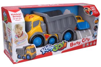 WIKY Kiddy Auto sklápací s efektmi 31 cm buldozér 18m+