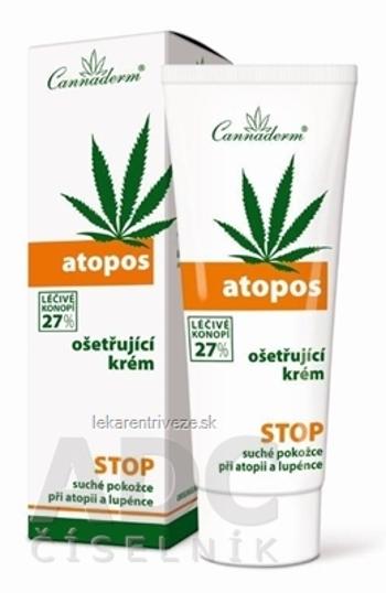 Cannaderm ATOPOS ošetrujúci krém na atopiu a psoriázu 1x75 g