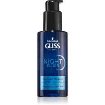 Schwarzkopf Gliss Night Elixir bezoplachový elixír pre suché vlasy 100 ml