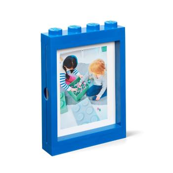 Modrý rámček na fotku LEGO®, 19,3 x 26,8 cm