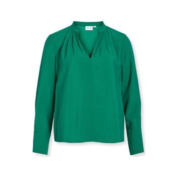 Vila  Top Milla L/S - Ultramarine Green  Blúzka Zelená