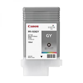 CANON PFI-103 GY - originálna cartridge, sivá, 130ml
