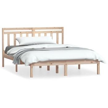 Rám postele masívna borovica 140 × 200 cm, 3100589