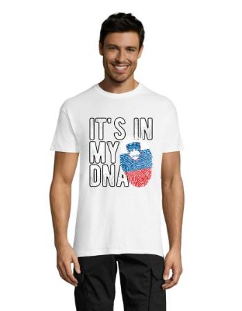 Slovenia - It's in my DNA pánske tričko biele 3XL