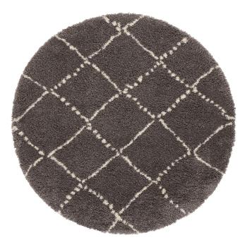 Sivý koberec Mint Rugs Hash, ⌀ 160 cm