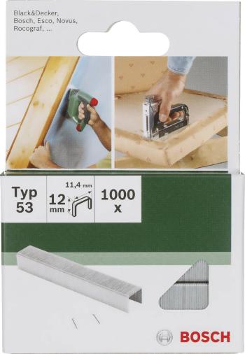 Sponka typ 53 typ 53; D = 10,0 mm 1000 ks Bosch Accessories 2609255821 Rozmery (d x š) 10 mm x 11.4 mm