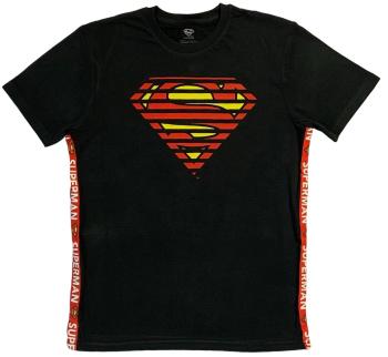 EPlus Pánske tričko - Superman červené logo Veľkosť - dospelý: XS