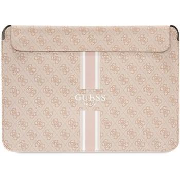 Guess PU 4G Printed Stripes Computer Sleeve 16 Pink (GUCS16P4RPSP)