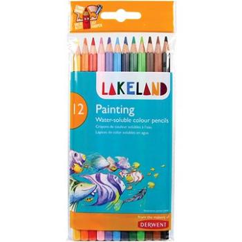 DERWENT Lakeland Painting, šesťhranné, 12 farieb (33254)