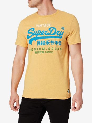 SuperDry Tričko Žltá