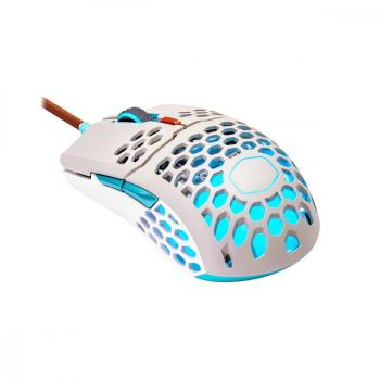 COOLER MASTER MM711 RETRO GAMING MOUSE OPTIC 16000 DPI RGB WHITE