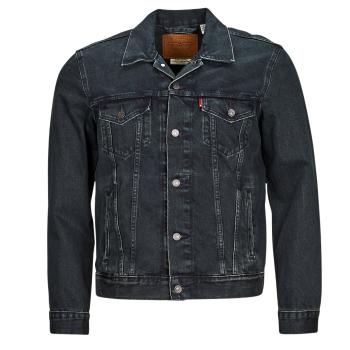 Levis  THE TRUCKER JACKET  Džínsové bundy Čierna