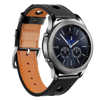 Huawei Watch GT 42mm Leather Italy remienok, Black