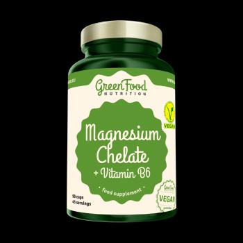 GreenFood Nutrition Mg Chelate + vit B6 90cps