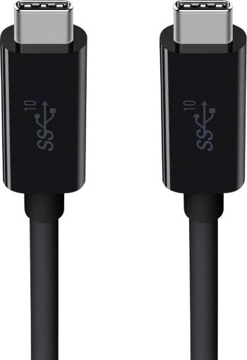 Belkin #####USB-Kabel #####USB 3.2 Gen1 (USB 3.0 / USB 3.1 Gen1) #####USB-C™ Stecker, #####USB-C™ Stecker 1.00 m čierna