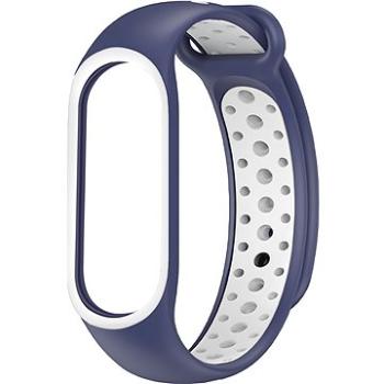 Eternico Sporty na Xiaomi Mi band 5/6/7 aqua blue and white (APW-XMI7SP-ABW)