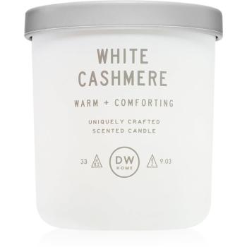 DW Home Text White Cashmere vonná sviečka 255 g