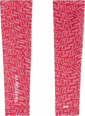 J.Lindeberg Esther Golf Print Sleeves Azalea Outline Bridge Swirl XS/S