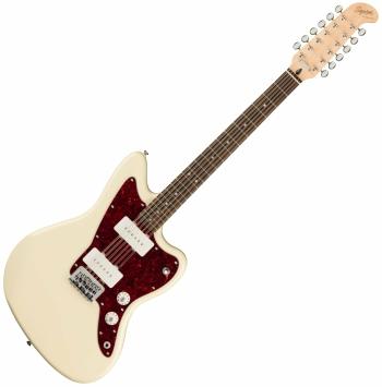 Fender Squier Paranormal Jazzmaster XII Olympic White Elektrická gitara