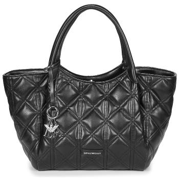 Emporio Armani  WOMEN'S SHOPPING BAG  Veľká nákupná taška/Nákupná taška Čierna