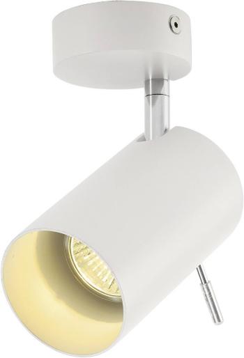SLV Asto Tube I 147411 stropná lampa halogénová žiarovka, LED  GU10  75 W biela