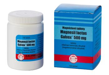 Galvex Magnesii lactas 500 mg 100 tabliet