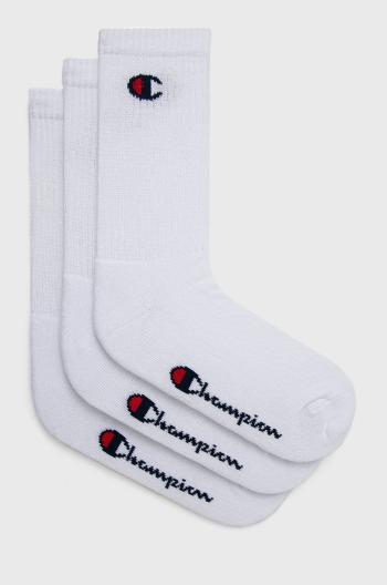 Ponožky Champion (6-pak) pánske, biela farba