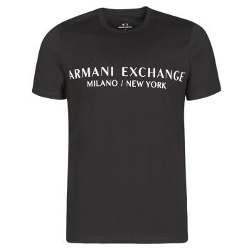 Armani Exchange  HULI  Tričká s krátkym rukávom Čierna