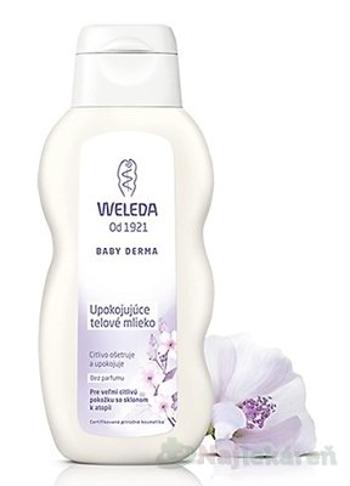 WELEDA BABY Upokojujúce telové mlieko 200ml