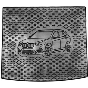 ACI BMW X1 F48, 15- gumová vložka do kufra s ilustráciou vozidla čierna (0684X01C)