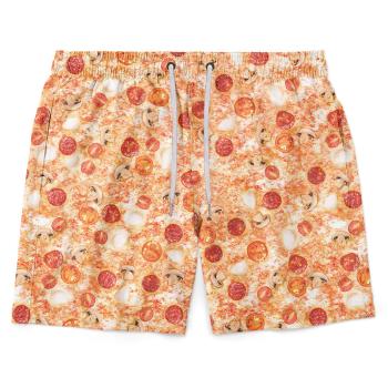 Pánske plavky short – Pizza (Veľkosť: 2XL)