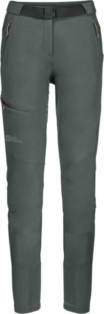 Jack Wolfskin Outdoorové nohavice Ziegspitz Pants W Slate Green S/M