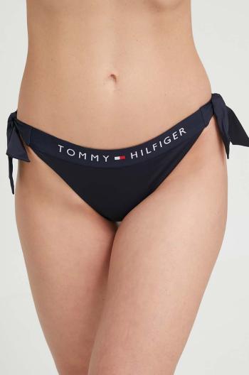 Plavkové nohavičky Tommy Hilfiger tmavomodrá farba