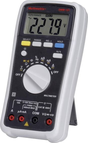 Multimetrix DMM 121 ručný multimeter  digitálne/y  CAT III 600 V Displej (counts): 4000