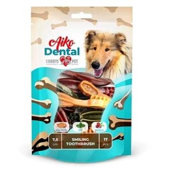 Cobbys Pet Aiko dental smile toothbrush 7,5 cm small 170 g 17 ks (8586020727872)