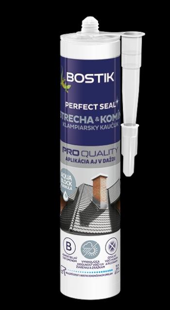 BOSTIK PERFECT SEAL STRECHA&KOMÍN - Klampiarsky kaučuk bezfarebná 0,28 L