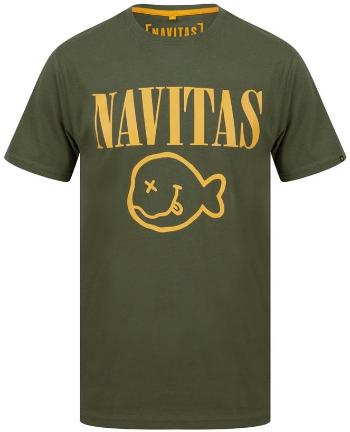 Navitas tričko kurt tee green - xl