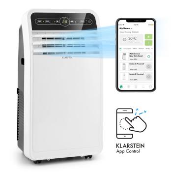 Klarstein Metrobreeze New York Smart 7k, mobilná klimatizácia, 7000 BTU/2,1 kW, energetická trieda A, diaľkový ovládač