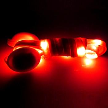 LED šnúrky do topánok-Červená KP18489