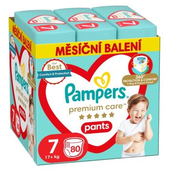 PAMPERS Premium nohavičkové plienky Monthly box S7 80 kusov