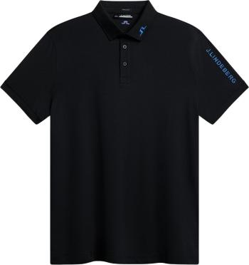 J.Lindeberg Tour Tech Reg Fit Mens Black S Polo košeľa