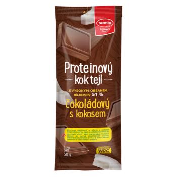 SEMIX Proteínový koktejl čokoládový s kokosom 30 g