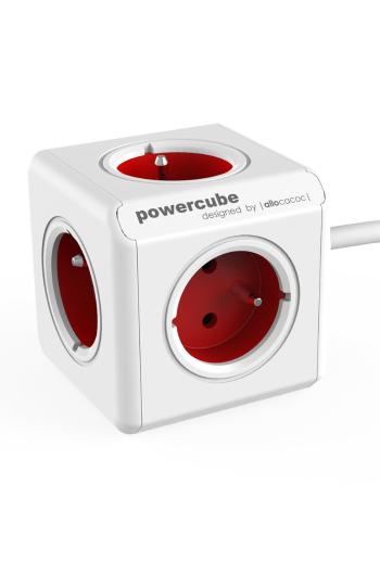 PowerCube Zásuvka PowerCube Extended 1,5 m RED