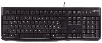 Logitech K120 Keyboard USB klávesnica nemecká, QWERTZ, Windows® čierna
