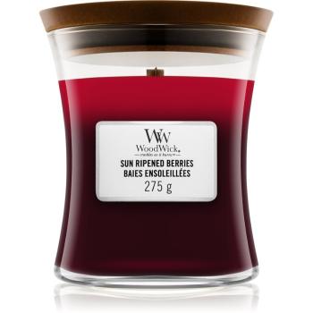 Woodwick Trilogy Sun Ripened Berries vonná sviečka s dreveným knotom 275 g